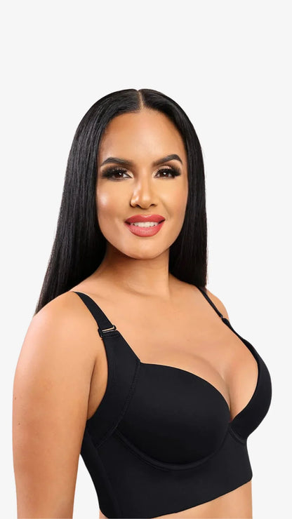 Anti-bulge bra